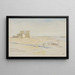 Dakkeh - Edward Lear — quadro incorniciato alla parete