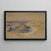 Il Nilo ad Abou Seir, la seconda cascata, Egitto - Edward Lear — quadro incorniciato alla parete