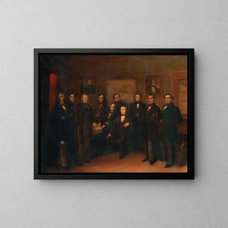 Edward Lees Glew - The Leaders of the Irish Confederation in Council.webp