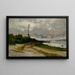 Paesaggio vicino a Newport R.I. - Edward Mitchell Bannister — quadro incorniciato alla parete