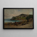Rochers a Newport - Edward Mitchell Bannister — quadro incorniciato alla parete