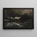 Tempête à Brenton Light - Edward Mitchell Bannister — quadro incorniciato alla parete