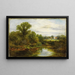 L'estate - Edward Mitchell Bannister — quadro incorniciato alla parete