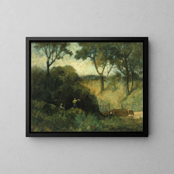 La Salute - Edward Mitchell Bannister — quadro incorniciato alla parete