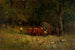 senza titolo, ragazzo e uomo con buoi - Edward Mitchell Bannister — vista dell’opera