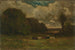 Paesaggio senza titolo con mucche e alberi - Edward Mitchell Bannister — vista dell’opera