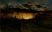 Tramonto senza titolo con quarto di luna e fattoria - Edward Mitchell Bannister — vista dell’opera