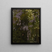 Glycines in fiore - Edward Okuń — quadro incorniciato alla parete