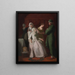 I virtuosi confortati dalla simpatia - Edward Penny — quadro incorniciato alla parete