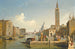Vista del Grande Canale con la chiesa di Santa Maria della Salute, Venezia - Edward Pritchett — vista dell’opera