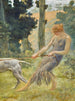 La trasformazione di Callisto - Edward Robert Hughes — vista dell’opera
