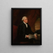 George Washington - Edward Savage — quadro incorniciato alla parete