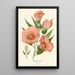 Hibiscus roseus - Edward Step — quadro incorniciato alla parete