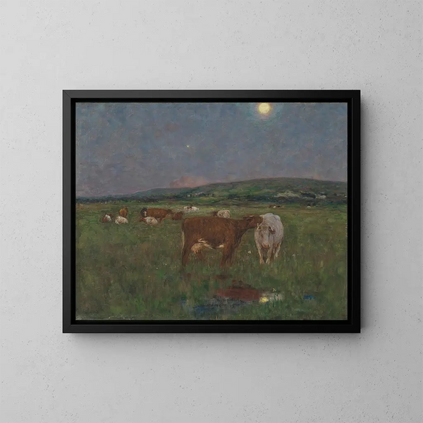 Soir paisible - Edward Stott — quadro incorniciato alla parete