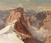 Vista del Crozzon di Brenta dalla Cima Tosa con il Pilastro dei Francesi - Edward Theodore Compton — vista dell’opera