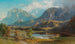 Una vista di Neuschwanstein - Edward Theodore Compton — vista dell’opera