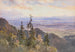 Alla Benediktenwand, vista su Schlehdorf e il Kochelsee - Edward Theodore Compton — vista dell’opera