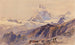 Le Cervin depuis la Triftkumme - Edward Theodore Compton — vista dell’opera