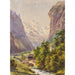 Lauterbrunnen Svizzera - Edward Theodore Compton — vista dell’opera