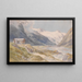 Pasterze - Edward Theodore Compton — quadro incorniciato alla parete