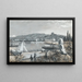 Vista di Ginevra - Edward Theodore Compton — quadro incorniciato alla parete
