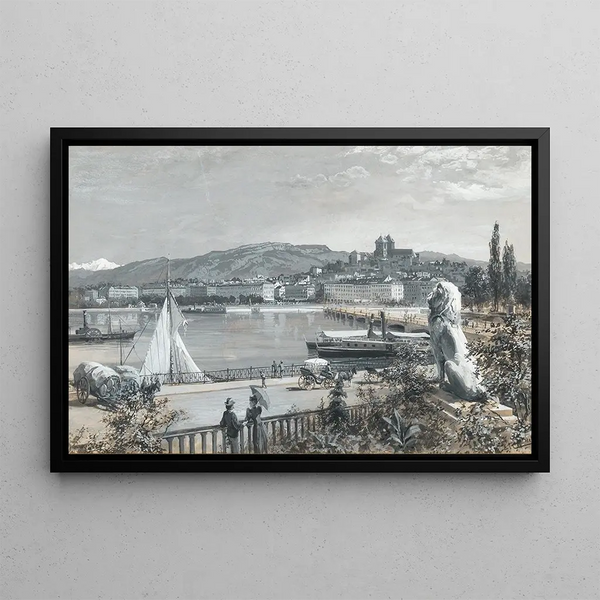 Edward Theodore Compton - View of Geneva.webp
