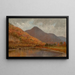 Lago d'autunno New Hampshire - Edward W. Nichols — quadro incorniciato alla parete