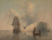 Au large de l'île de Wight - Edward William Cooke — vista dell’opera