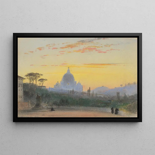 Edward William Cooke - Rome.webp