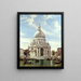 Santa Maria della Salute Venezia - Edward William Cooke — quadro incorniciato alla parete
