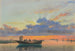 Tramonto sulla laguna di Venezia - Edward William Cooke — vista dell’opera
