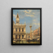 La Piazzetta de Saint Marc Venezia - Edward William Cooke — quadro incorniciato alla parete