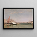 Toulon - Edward William Cooke — quadro incorniciato alla parete