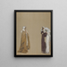 Studio Tre figure - Edwin Austin Abbey — quadro incorniciato alla parete
