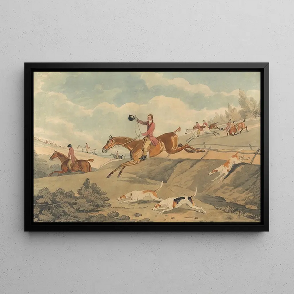 Edwin Cooper - Foxhunting Full Cry.webp