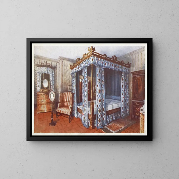 Una camera Hepplewhite - Edwin Foley — quadro incorniciato alla parete
