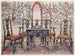 Sedie e tavolo in lacca nera con specchio in lacca rossa - Edwin Foley — vista dell’opera