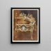 Ufficio del re Luigi XV stile transitorio francese Louis XV-XVI - Edwin Foley — quadro incorniciato alla parete