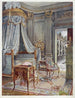 Lit a corona scolpita e dorata, drappeggiato, stile Luigi XVI - Edwin Foley — vista dell’opera