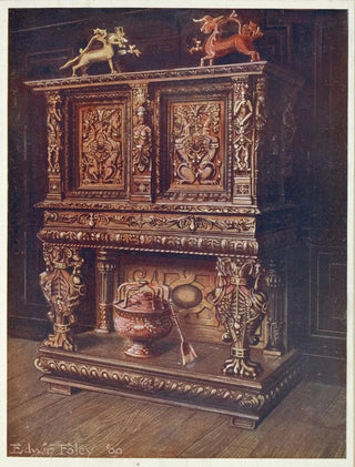 Edwin Foley - Carved bourgouignon credenze.webp