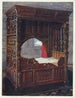 letto in quercia scolpita di Jeanne d'Albret datato 1562 - Edwin Foley — vista dell’opera