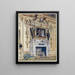 Camino nella sala doppio cubo di Wilton House - Edwin Foley — quadro incorniciato alla parete