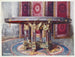Circolare in marmo con montature in bronzo dorato cesellato - Edwin Foley — vista dell’opera