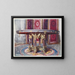Circolare in marmo con montature in bronzo dorato cesellato - Edwin Foley — quadro incorniciato alla parete