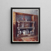 Buffet dell'armadio del cortile - Edwin Foley — quadro incorniciato alla parete