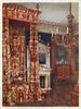 Lit Queen Anne Commode sur pied Chandelier en bois - Edwin Foley — vista dell’opera