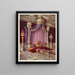 La sala del trono del castello di Fontainebleau - Edwin Foley — quadro incorniciato alla parete