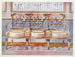 Sofa in legno dorato e dipinto - Edwin Foley — vista dell’opera