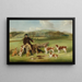 Il guardaboschi - Edwin Frederick Holt — quadro incorniciato alla parete