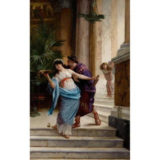 Edwin Howland Blashfield - The Lovers Advance.webp